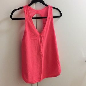 Mesh lululemon tank top